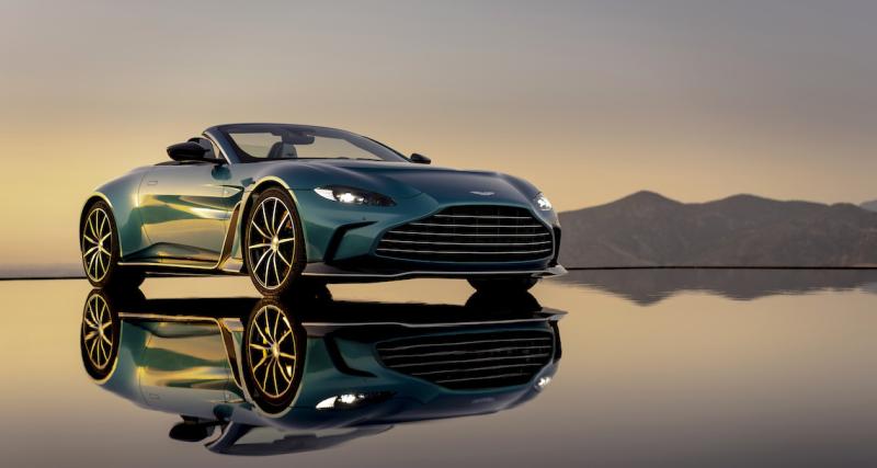  - Aston Martin V12 Vantage Roadster : elle enlève le haut