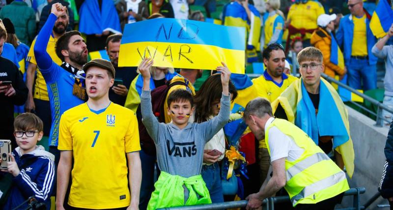  - Ukraine : bunker, alertes aériennes ...4h30 pour un match du championnat ukrainien à Lviv