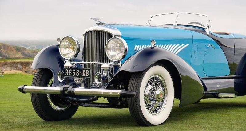  - Unique au monde, cette Duesenberg des années 1930 triomphe à Pebble Beach