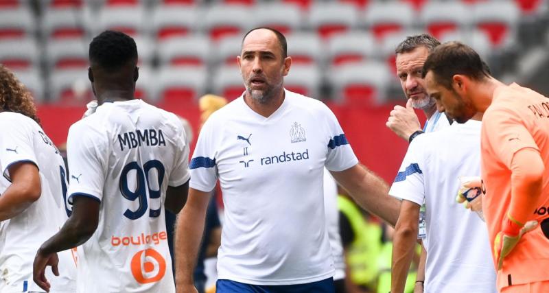  - OM : Tudor tend la main à ses joueurs et aux supporters après Nice