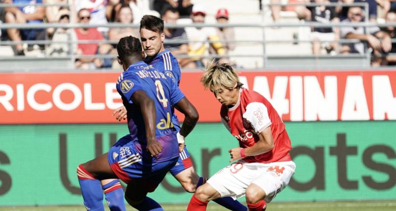  - A la pause, le Stade de Reims surprend l'OL