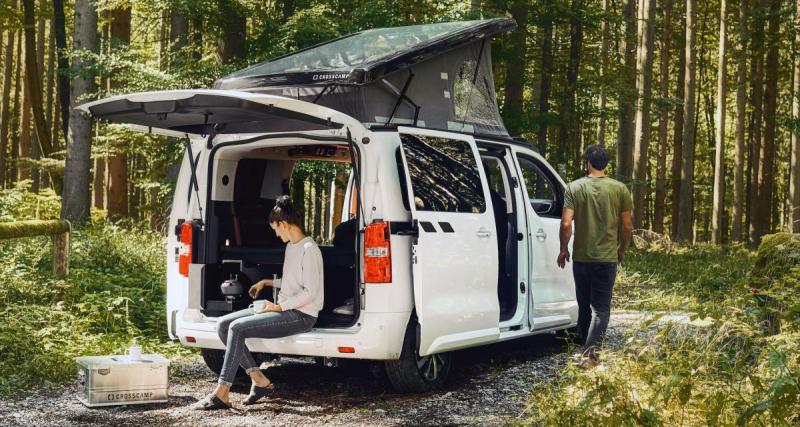  - Le spécialiste Crosscamp transforme l’Opel Zafira-e Life en van aménagé électrique