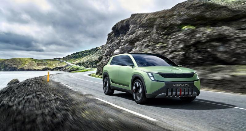  - Skoda Vision 7S : le futur SUV électrique 7 places préfiguré