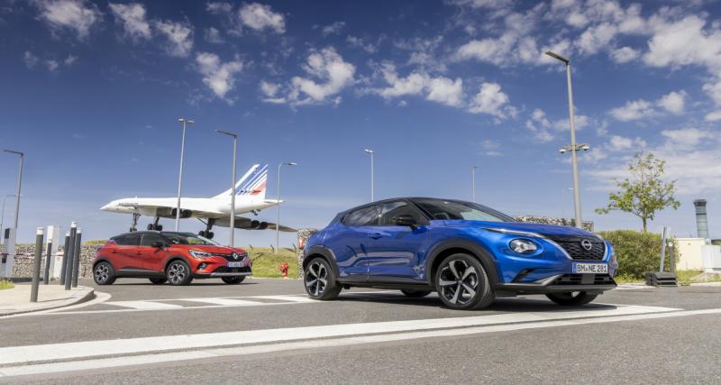  - Match : Nissan Juke Hybrid vs Renault Captur E-Tech 145 : cousins hybrides