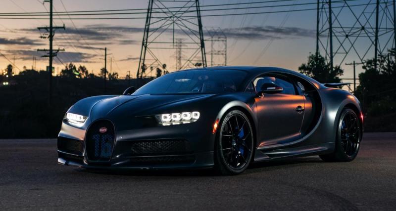  - Déjà collector, cette rare Bugatti Chiron Sport 110 Ans est à vendre