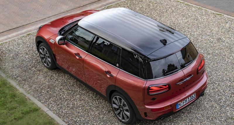  - Mini Clubman Multitone Edition (2022) : avec ses motifs arc-en-ciel, le break compact prône la diversité