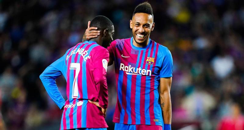  - Barça : le message d'adieu de Dembélé à Aubameyang !