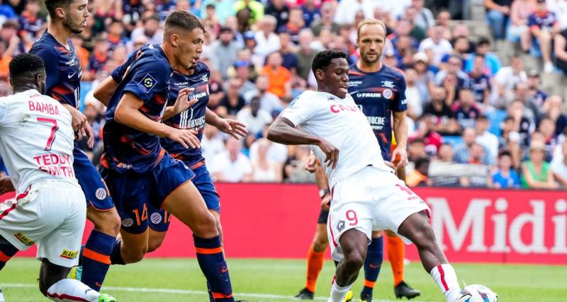  - A la pause, le LOSC est accroché par Montpellier à la Mosson