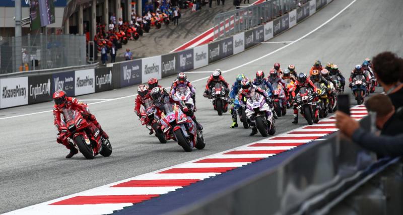  - GP de Saint Marin de MotoGP : le départ de la course en vidéo