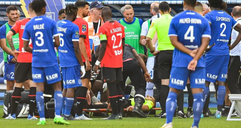  - Troyes - Rennes : un arbitre assistant victime d’un malaise, le coup d’envoi retardé ! 