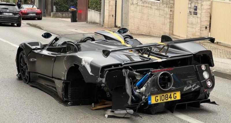  - Le conducteur plante une Pagani Zonda Barchetta, 17M$ à la poubelle