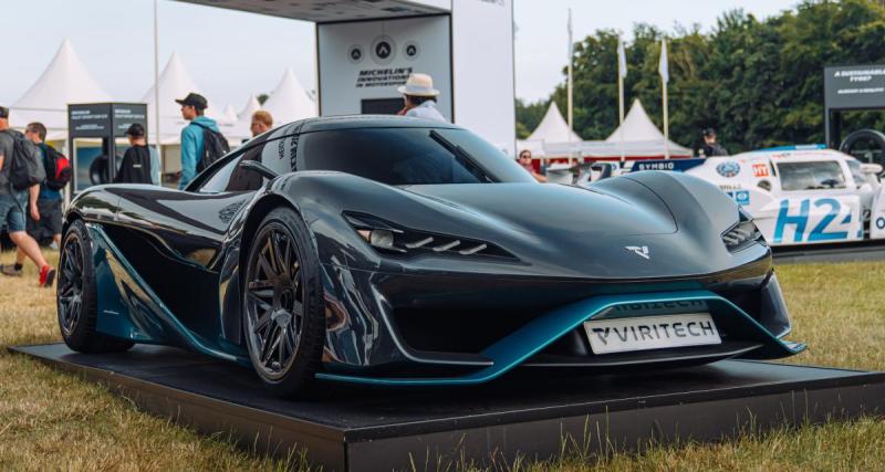  - Capable de rouler à l’hydrogène, la supercar Viritech Apricale (2024) s’invite au Mondial de l’Auto 2022