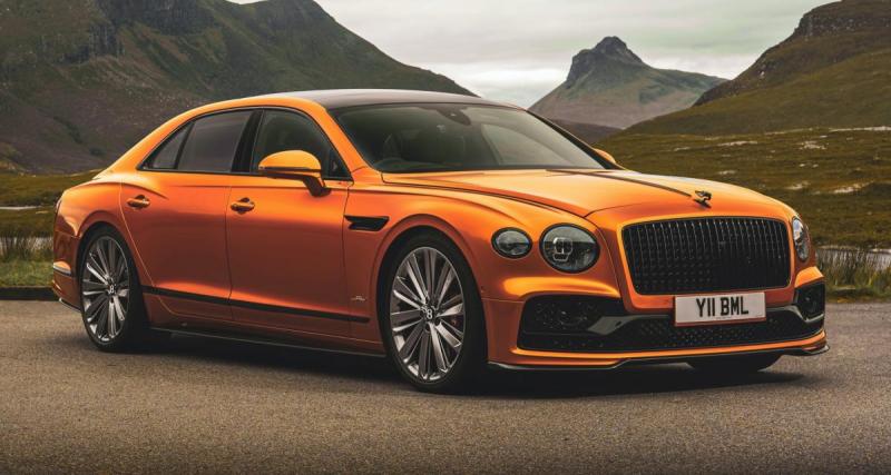  - Bentley Flying Spur Speed (2022) : la berline de luxe étale son tempérament de sportive au grand jour