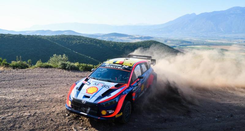  - WRC Rallye de l'Acropole 2022 - ES13, Neuville accentue l'écart