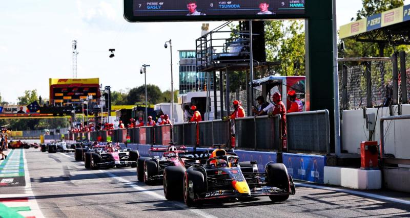  - F1 GP d'Italie 2022 : la grille de départ 