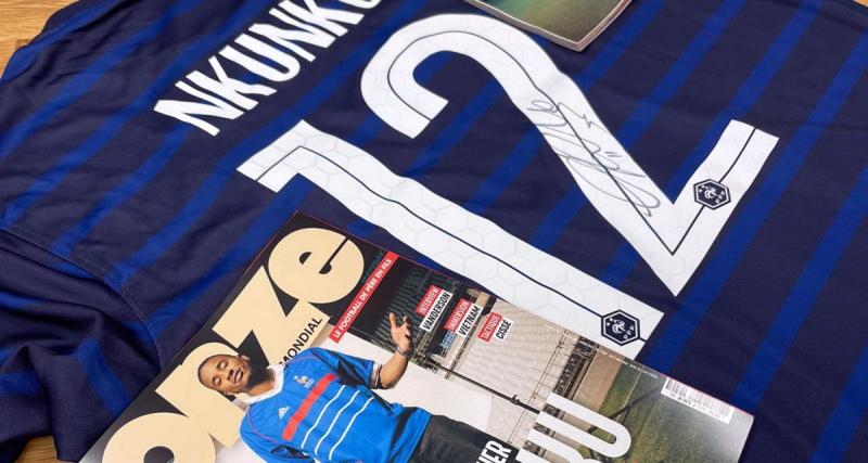  - 🎁 Concours : remportez maillot des Bleus dédicacé Christopher Nkunku !