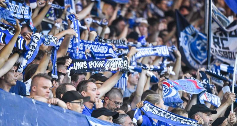  - Strasbourg - Clermont : le Racing condamne les jets de projectile et prévoit des interdictions de stade