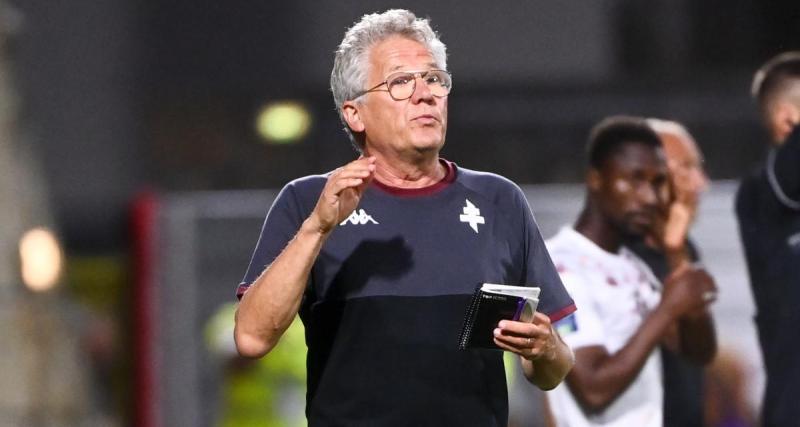  - Metz - Guingamp : la réaction de Bölöni et Dumont après les trois rouges