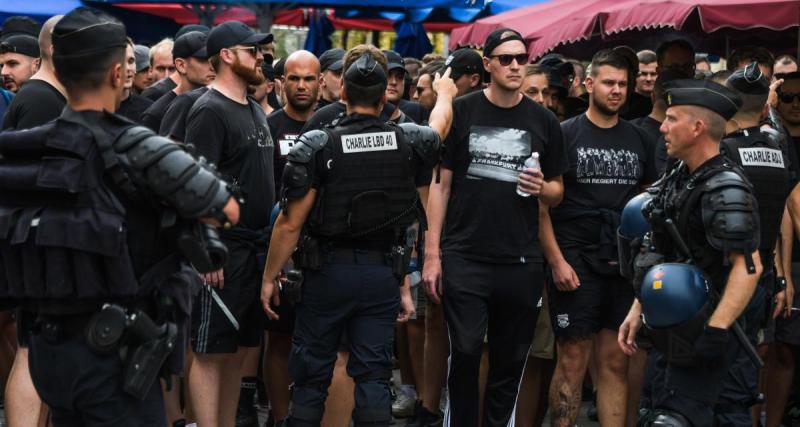  - OM - Eintracht Francfort : saluts nazis, CRS, dégâts… les supporters allemands commencent ! 