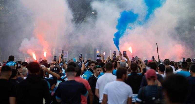  - OM - Francfort : tifos, banderole, pétards... Ambiance de folie au Vélodrome !