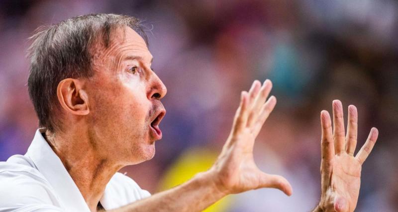  - Basket : l'énorme colère de Collet sur l'arbitrage après la défaite face à la Slovénie 