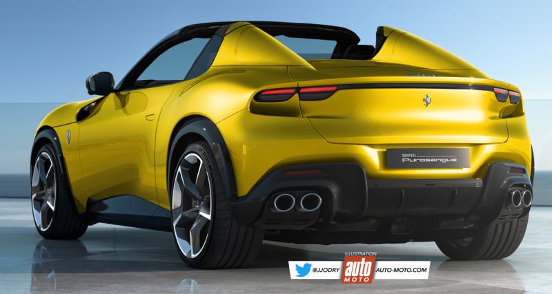  - Ferrari Purosangue Spider : le SUV transformé en cabriolet ?