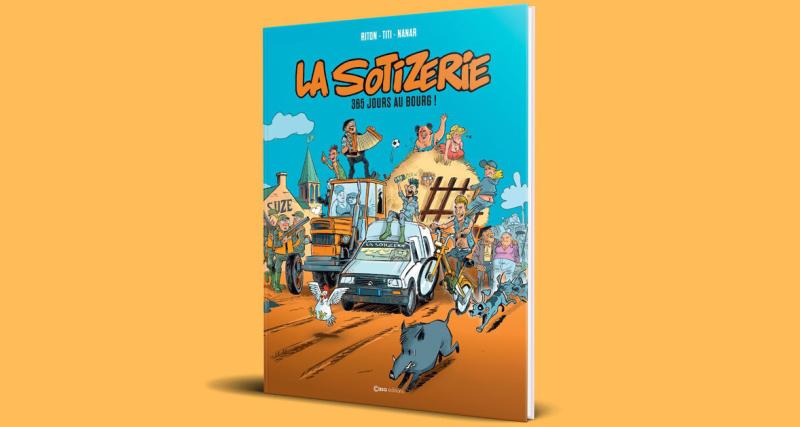  - La Sotizerie : le Citroën C15 du Seigneur s’illustre en BD