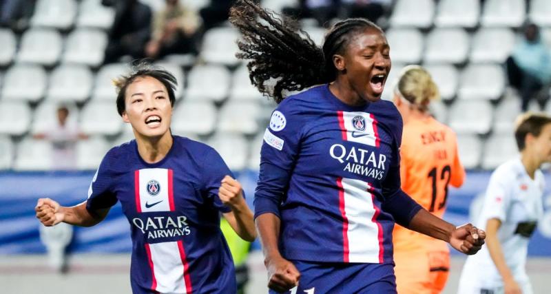  - PSG (F) : les Parisiennes s’imposent en toute fin de match de Ligue des Champions 