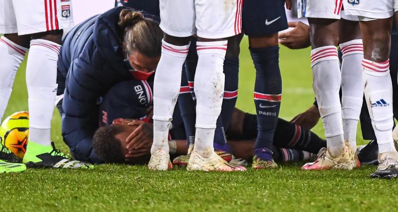  - PSG : Neymar touché au genou, les images font trembler Galtier !