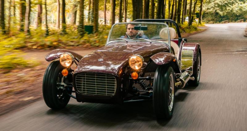  - Caterham Super Seven 600 (2022) : un roadster anglais vintage à monter soi-même