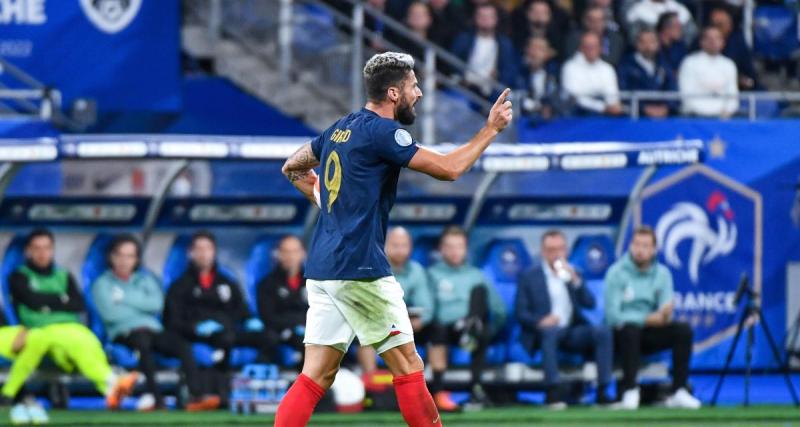  - France - Autriche : ovationné par le Stade de France, Giroud a marqué un but historique !