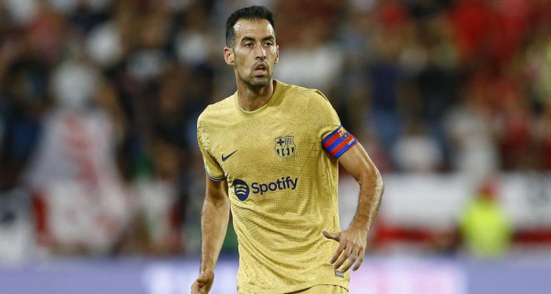  - FC Barcelone - Mercato : le démenti musclé de Sergio Busquets sur son départ du Barça