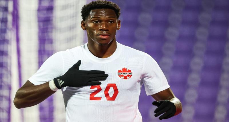  - LOSC : le signe de protestation de Jonathan David lors de Canada - Qatar