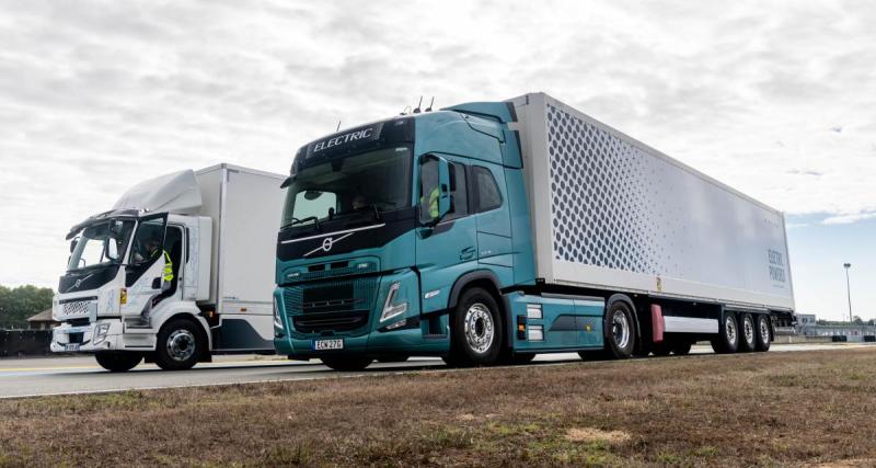  - Au volant des poids lourds électriques Volvo Trucks : 44 tonnes du bout des doigts