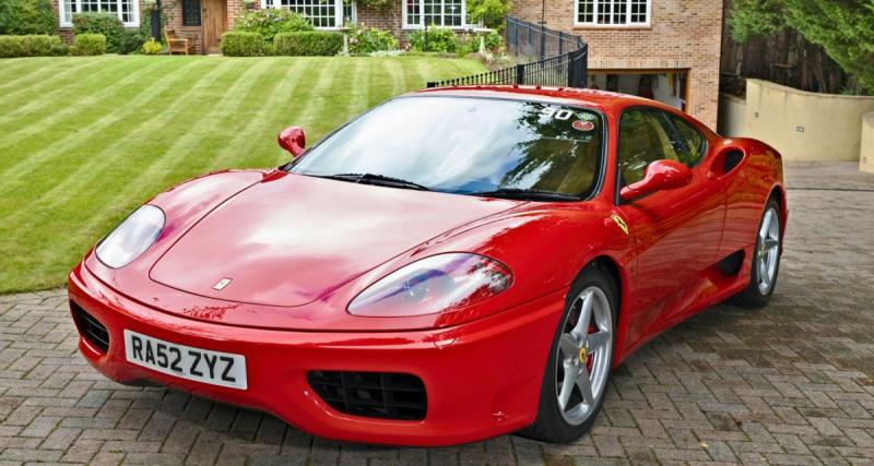  - Mise en vente, cette Ferrari 360 Modena a appartenu au guitariste Eric Clapton