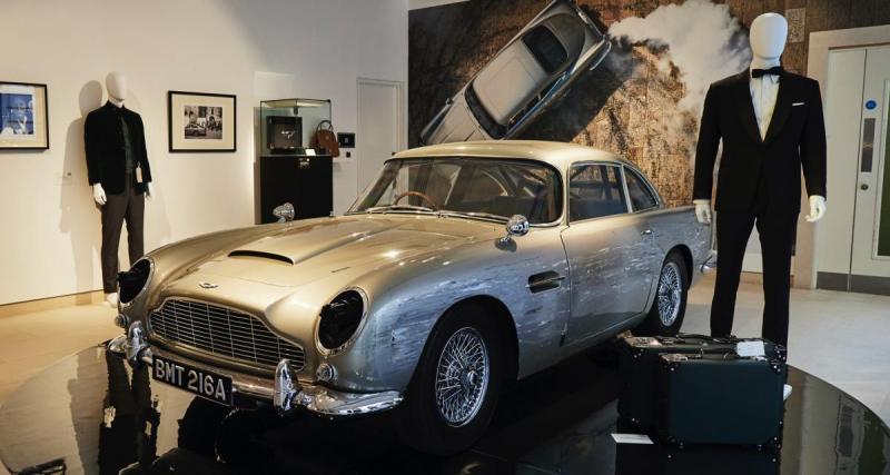  - Déjà collector, cette Aston Martin DB5 du film Mourir peut attendre se vend pour plusieurs millions d’euros