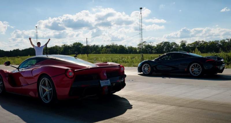  - Le duel au sommet opposant la McLaren P1 à la Ferrari LaFerrari tourne court, au grand dam des spectateurs présents