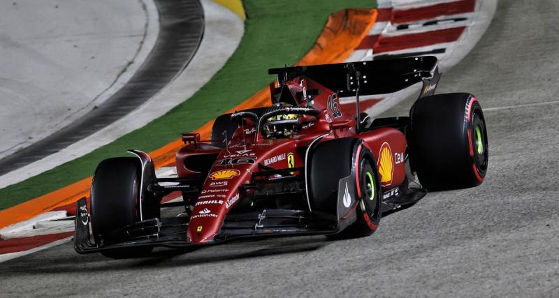  - F1 GP de Singapour 2022 : Leclerc le plus rapide sous la pluie en essais libres 3 