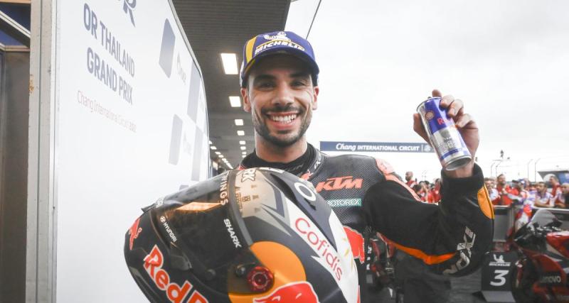  - GP de Thaïlande de MotoGP : la réaction de Miguel Oliveira après sa victoire 