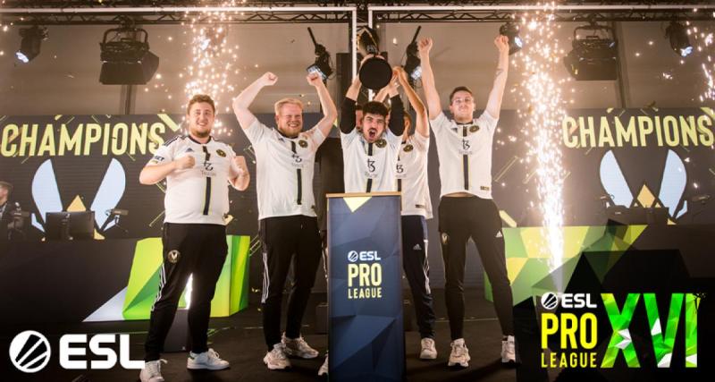  - Team Vitality remporte les ESL Pro League sur CSGO