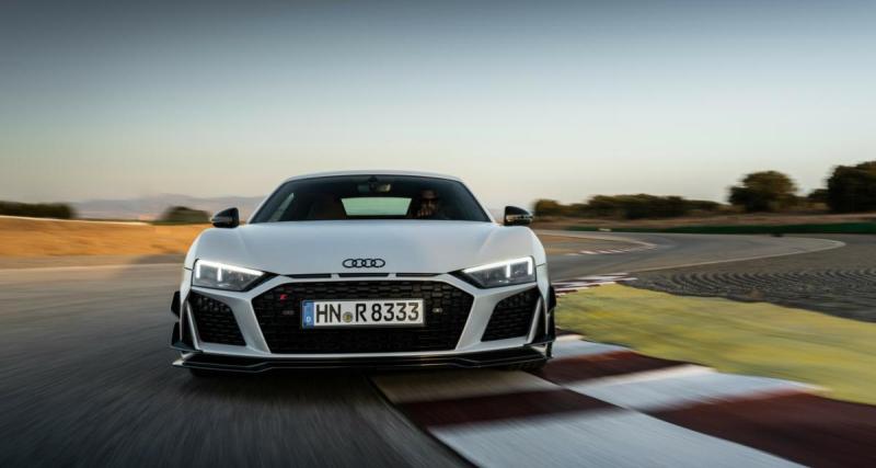  - Audi R8 V10 GT RWD : chant du cygne