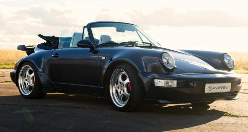  - Cette Porsche 911 cabriolet abandonne son flat-six pour un moteur électrique