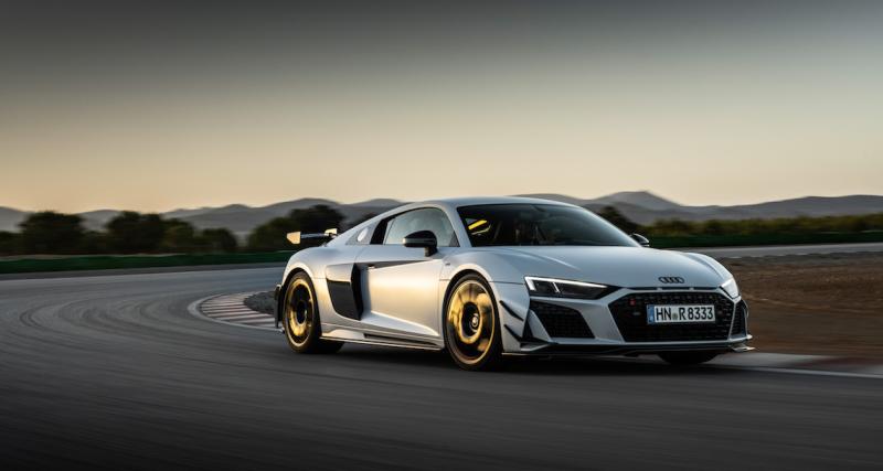  - Audi R8 V10 GT RWD : une variante propulsion de 620 ch pour la “der des der”