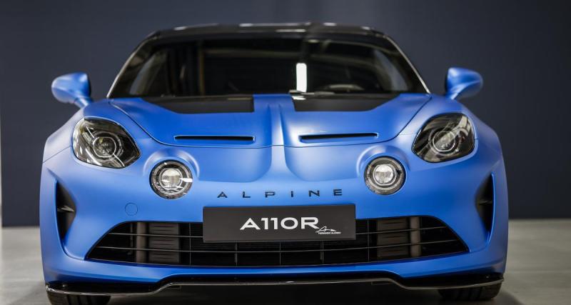  - Alpine A110 R Fernando Alonso (2022) : cette édition collector est carrément signée par le pilote de F1