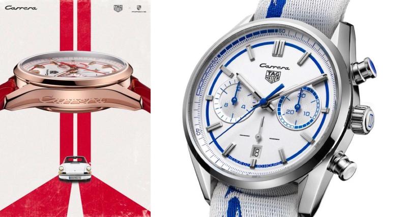  - TAG Heuer Carrera × Porsche : deux chronographes en éditions limitées pour les 50 ans de la Carrera