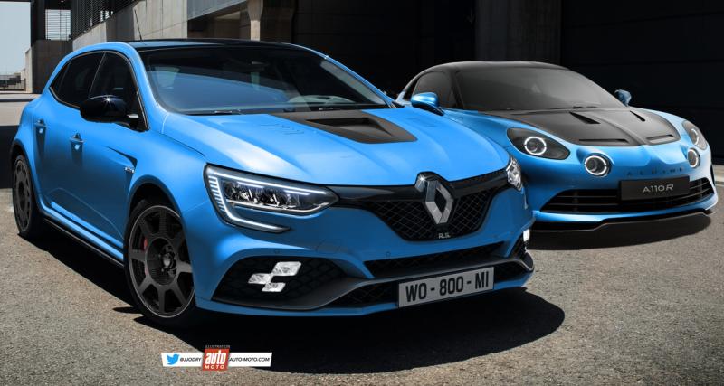  - Une Renault Mégane RS « Last Edition » au goût d’Alpine A110 R en préparation ?