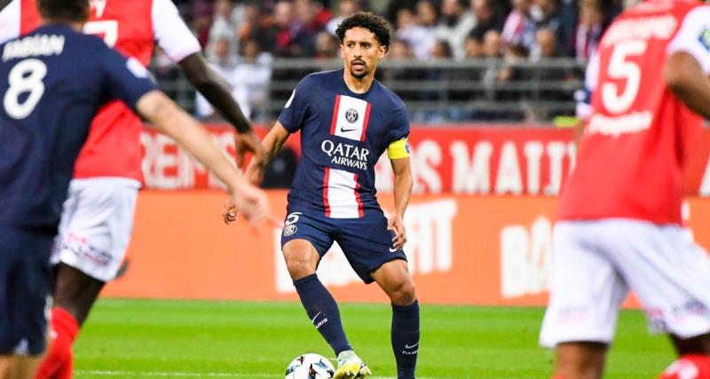  - Le coup de gueule de Marquinhos contre l'arbitre, Mr Gaillouste