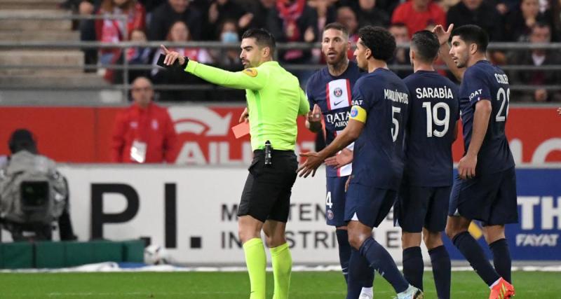  - Reims – PSG : Danilo s’en prend à l’arbitre, la colère incroyable de Verratti à la pause!