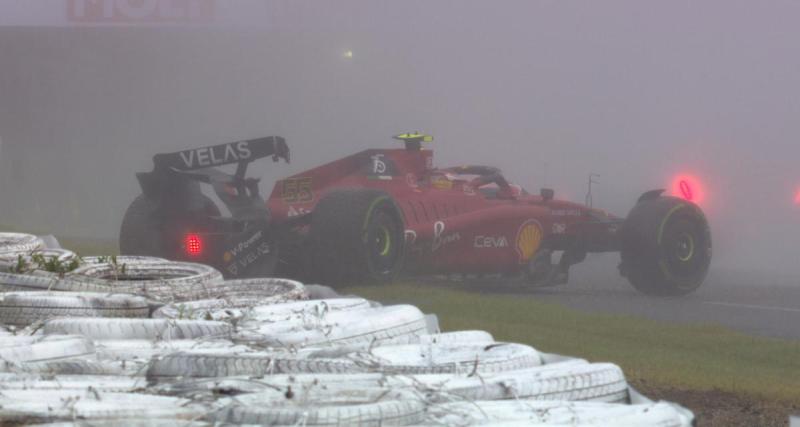  - F1 GP du Japon 2022 : le crash de Sainz en vidéo 