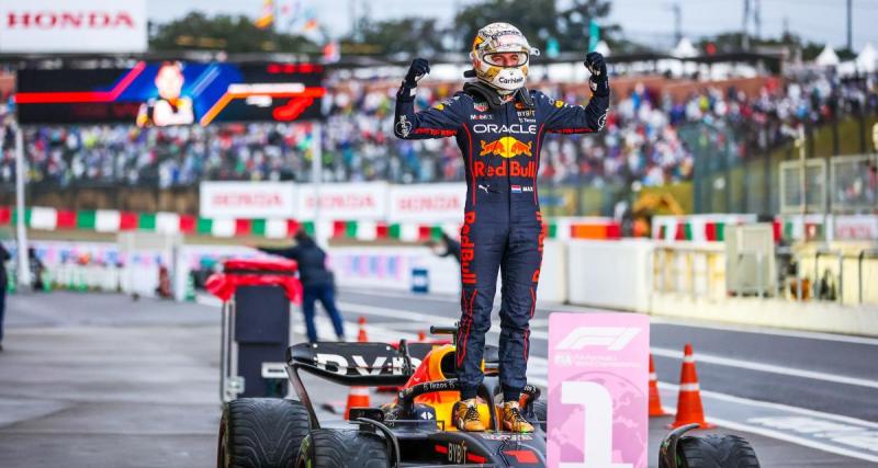  - GP du Japon de F1 : la réaction des pilotes sur le sacre de Max Verstappen 